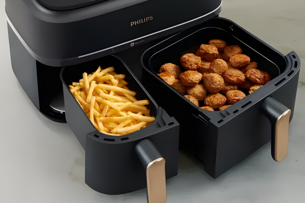 Fritteuse Philips Serie 3000 9L Doppelkorb NA352/00